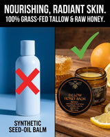Grass-Fed Tallow & Honey Balm | Natural Moisturizer