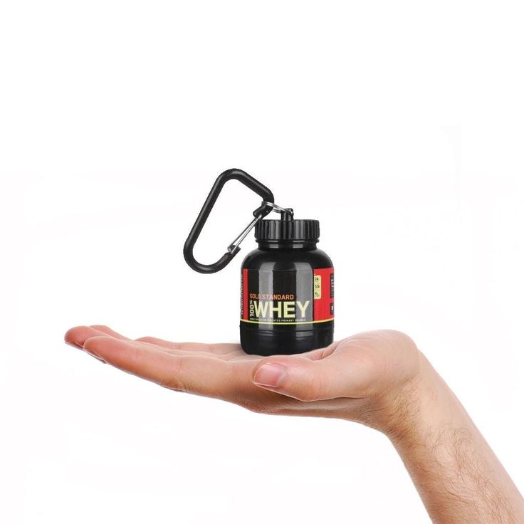 Mini Portable Whey Protein Bottle