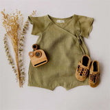 Baby boy Cotton/Linen Jumpsuit