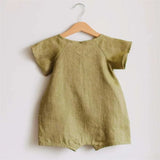 Baby boy Cotton/Linen Jumpsuit