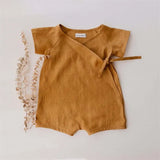 Baby boy Cotton/Linen Jumpsuit