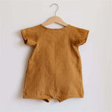 Baby boy Cotton/Linen Jumpsuit