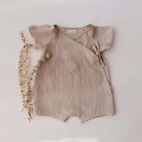 Baby boy Cotton/Linen Jumpsuit